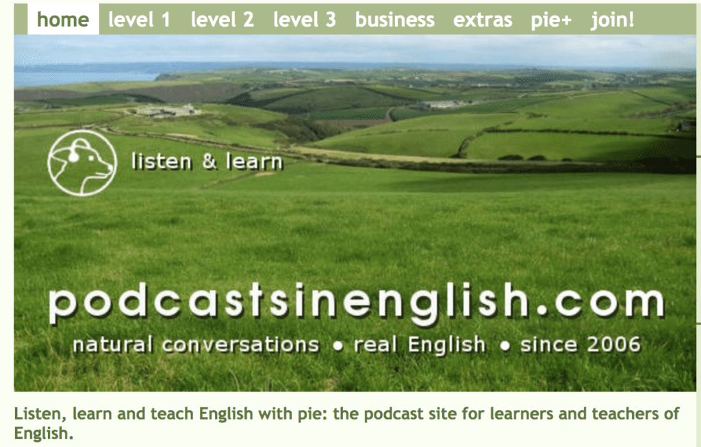 podcasts in english