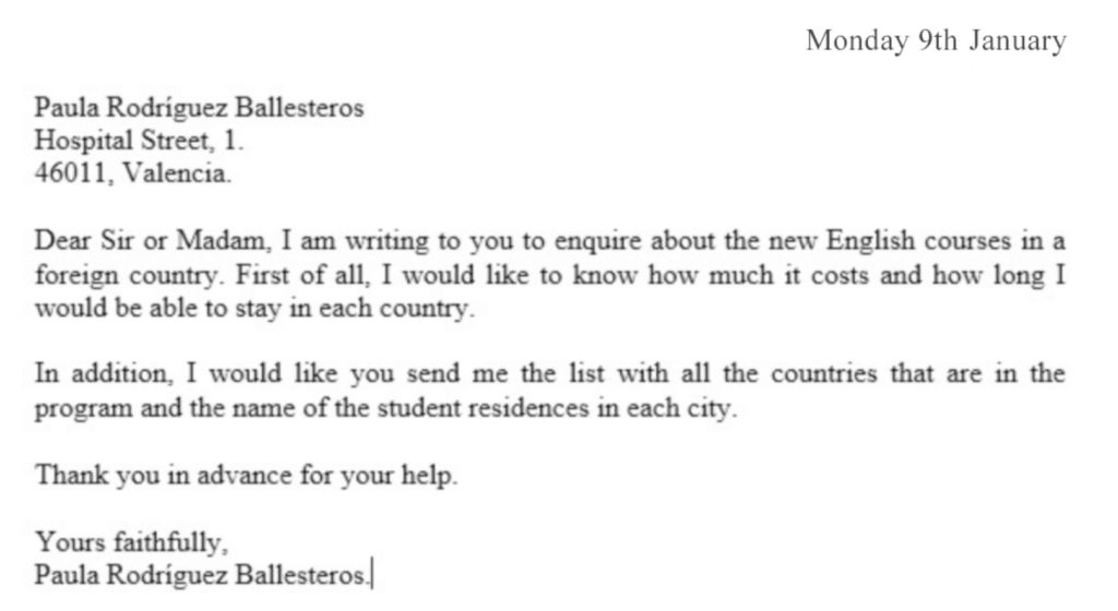 Como Finalizar Un Email Formal En Ingles