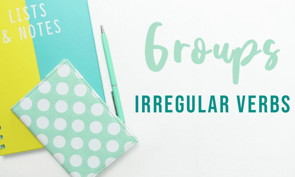 grupos verbos irregulares en ingles