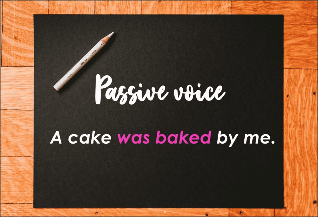 passive voice